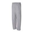 thumbnail image 1 of Gildan G123 9.3 oz. DryBlend 50/50 Open-Bottom Sweatpants, Sport Grey 2X-Large, 1 of 1