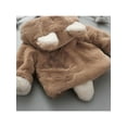 thumbnail image 4 of PatPat Baby / Toddler Baby Adorable Ear Decor Solid Hooded Coat(Baby boys＆Baby girls),Clearance, 4 of 10