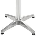 thumbnail image 2 of vidaXL Garden Table Silver 60x70 cm Aluminium, 2 of 3