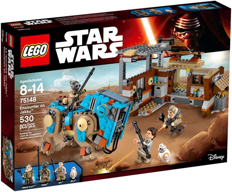 Pre-Owned Star Wars The Force Awakens Encounter on Jakku Set LEGO 75148 [Damaged Package]
