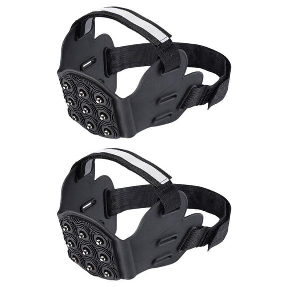 Ice Cleats for Shoes and Boots,2026 Upgraded Universal 9 Tooth Steel Nails Non-Slip Gripper Spikes,Anti-Skid Snow Ice Shoe Spikes,Traction Cleats IceSnow Grips for Hiking Walking Climbing Fishing