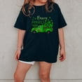 thumbnail image 4 of PMVFHDE T-Shirts Originaux pour Filles Hauts d'Été T-Shirts Filles Mignons Hauts d'Été pour Filles 2025 Hauts Tendance pour Filles Garçons Filles Manches Courtes Col Rond T-Shirts Imprimés Hauts pour Enfants E, 4-5 Ans, 4 of 6
