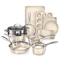 thumbnail image 1 of Gotham Steel Hammered Juego de ollas y sartenes de 15 piezas, juego de utensilios de cocina antiadherentes, juego de ollas y sartenes, juegos de utensilios de cocina, juego de utensilios de cocina de, 1 of 5