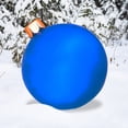 thumbnail image 1 of Bola Navideña Inflable con Luz LED Decorada PVC (45cm) Azul, 1 of 5