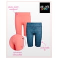 thumbnail image 2 of dELiA*s Girls Biker Shorts Breathable Stretch Athletic Yoga Running Dance Shorts for Girls 2 Pack, 2 of 7
