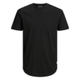 thumbnail image 2 of JACK&JONES camiseta hombre, pack de 3 - JJENOA TEE 3PK, manga corta, algodón orgánico, color sólido Blanco/Negro XL (X-Large), 2 of 5