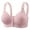 Hot Pink, variant on Fashion Front Open Racerback Bra Solid Color Push Up Side Support Comfortable Everyday Wear Underwears (Women's or Women's Plus)