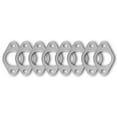 thumbnail image 2 of Remflex Inc. 3049 REM3049 1932-1942 FORD L-HEAD (FLAT HEAD) GRAPHITE EXHAUST GASKET - GREY, 2 of 3