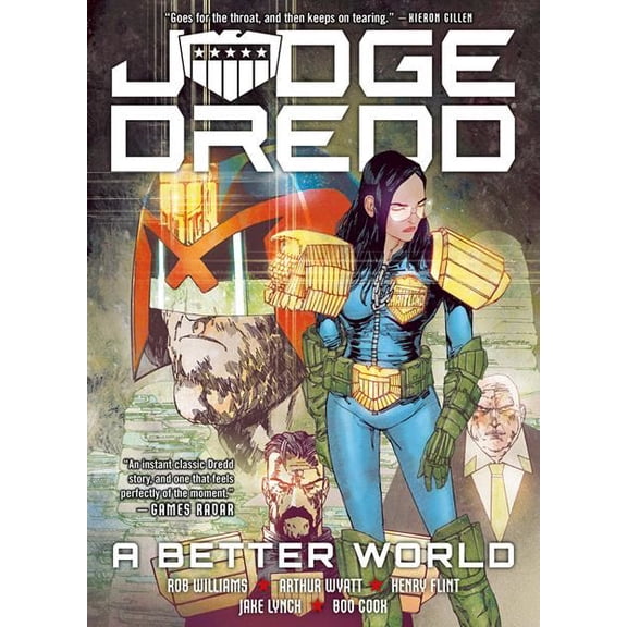 Collectible Judge Dredd Tp A Better World Rebellion Publishing Comic Book