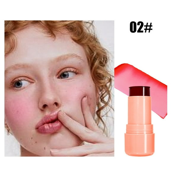 Xihbxyly Colorete con Sabor a Gelatina de Frutas, Extractos Naturales de Plantas, Hidratante para Labios, Maquillaje de Larga Duración, para Uso Diario y Ocasiones Especiales, Peso Neto de 5 G, Acaba