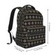 thumbnail image 2 of Easygdp Mardi Gras Fleur de Lis Mochila Ergonómica Versátil para Laptop - Múltiples Bolsillos, Correas Ajustables, Unisex para Escuela, Viajes y Actividades al Aire Libre-One Size, 2 of 5
