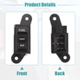 thumbnail image 6 of Unique Bargains Fuel Tank Selector Switch Replacement Fit for Ford F-250 VIN W/L/6 1997 Black, 6 of 7