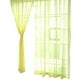thumbnail image 1 of Ventana de tul transparente Pantalla de ventana transparente Cortinas de gasa de bolsillo para dormitorio Sala de estar 100x200cm (Amarillo dorado), 1 of 5