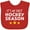 Red, variant on Inktastic It's My First Hockey Season Boys or Girls Baby Bib