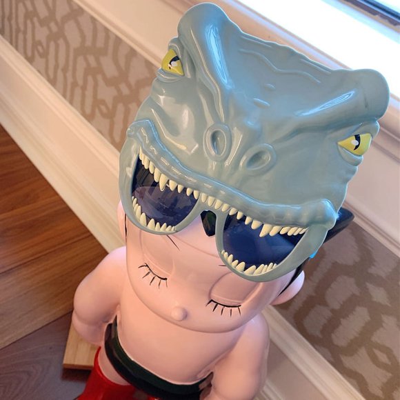 Gafas de sol de dinosaurio BuyWeek divertidas para niños Diseño a prueba de futuro