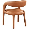 thumbnail image 5 of Meridian Furniture Sylvester Cognac Vegan Leather Dining Chair, 5 of 9