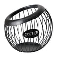 thumbnail image 1 of LEEYNEER Coffee Pod Holder Large Capacity Coffee Organizer Metal Coffee Pod Storage for Counter Coffee Station Organizer for Kitchen, 1 of 2