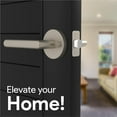 thumbnail image 2 of Mega Handles | Ronn Privacy Door Lever | Satin Nickel, 2 of 4