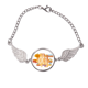 thumbnail image 1 of Mes de octubre luz temporada ilustración Pulsera pulsera pulsera alas de ángel pulsera, 1 of 3