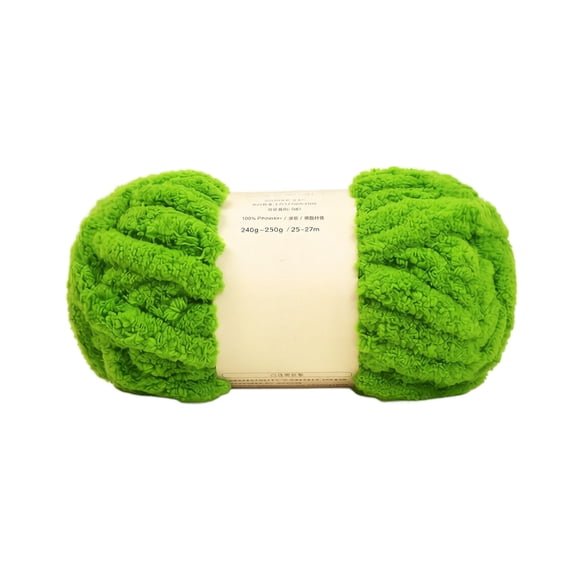 Chunky Yarn Chunky Chenille Yarn Super Bulky Thick Soft Velvet Fluffy for Hand Knitting Crocheting Amigurumi DIY Blanket Scarf Home Decor Gift,#10 28.43yd