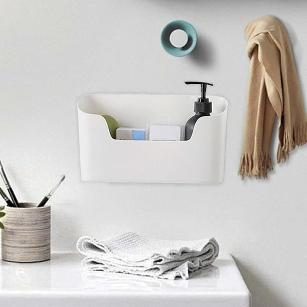 Caja organizadora montada en la pared caja de almacenamiento estante de bano caja organizadora de almacenamiento impermeable para lavanderia dentro Bodega Aurrera en linea