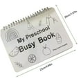 thumbnail image 3 of Arts Craft DIY Toy Bundle Preschool Busy Book for Toddlers Early Learning Activities Educational Workbook and Practice, 3 of 7