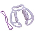 thumbnail image 4 of Kuntesetty 24 Wheel Fascia Muscle Relax Roller Deep Tissue Massage Tool for Workout Arm Purple, 4 of 9