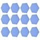 thumbnail image 2 of Sound Absorption Board, Hex Acoustic Panels 12Pcs 15cm Noise Reduction Flame Retardant Polyester Fiber  For Home Offices For Recording Studios ANGGREK Azul, 2 of 8