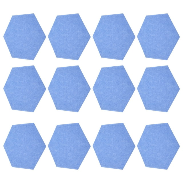 Panel de absorción de sonido, 12 piezas Paneles de absorción de sonido para recintos insonorizados de pared Cuñas Muy recomendable