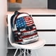 thumbnail image 3 of Easygdp American Flag Skull Mochila Ligera de 15 Pulgadas para Estudiantes, Mochila Cómoda para la Escuela y Viajes, Correas Ajustables, 3 of 6
