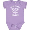thumbnail image 3 of Inktastic Handpicked for Earth by My Pappap in Heaven with Angel Wings Boys or Girls Baby Bodysuit, 3 of 5