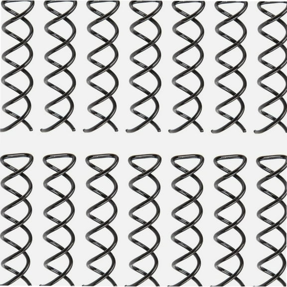 Spiral Hair Pin Spin Pin Spiral Hair Clip Spin Clip Bun Stick Pick for DIY Hair Style 20 Pack (Black)