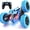 Blue, variant on RC Car, Remote Control Car for Kids 6-12, 4WD Double-Sided 360° Flip Stunt Car, 2.4GHz, LED Lights, All-Terrain High Speed, Birthday & Christmas Gift