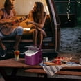 thumbnail image 5 of FREE VILLAGE Countertop Ice Maker Machine, 8 Ice Cubes in 6 mins, 26lb/Day Bullet Ice with 2 Sizes- Portable Mini, Energy Saving & Basket/Scoop for Home/Party/Travel/Camping/Bar,Purple, 5 of 8