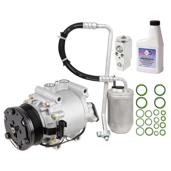 AC Compressor & A/C Repair Kit For Ford Five Hundred 500 Mercury Montego 2005 2006 2007 - BuyAutoParts