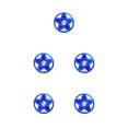 thumbnail image 1 of QualitChoice RISK Professional Rustproof Headset Cover Waterproof Exquisite Wear-resistant 28.6mm Front Fork Cycling Headset Accessories Blue Pentagonal 5Set, 1 of 6