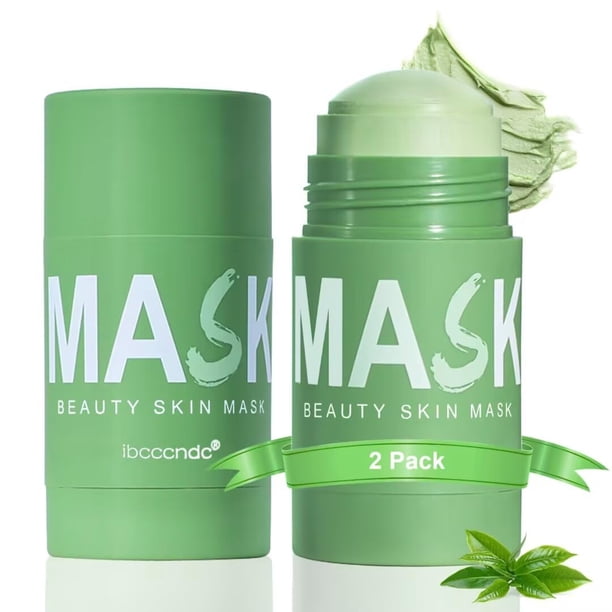 Mascarilla de limpieza profunda MISS OCEAN Green Tea sin poros, 2 unidades