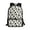Black White Paw Print, variant on Ocean Running Horses Kids Backpack for High School Students Lightweight Water Repellent Large Capacity for Boys Girls 6‑18 Daily Travel