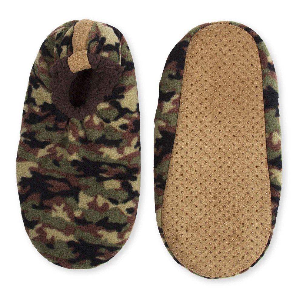 mens camo slippers