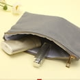 thumbnail image 3 of stanreset Portable Storage Bag Multifunctional Pouches Large Capacity Convenient Wearable Bags Household Container Phone Outdoor Gray 22x15cm, 3 of 6