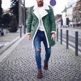 thumbnail image 2 of Vedolay Winter Jackets for Men Long Cardigan Blazer Jackets Fall Dressy Casual Jackets Clothes Green,M, 2 of 2