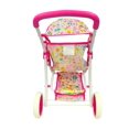 thumbnail image 4 of Carriola para Muñeca Accesorio The Baby Shop 9377T con 3 llantas y charola Rosa -, 4 of 5