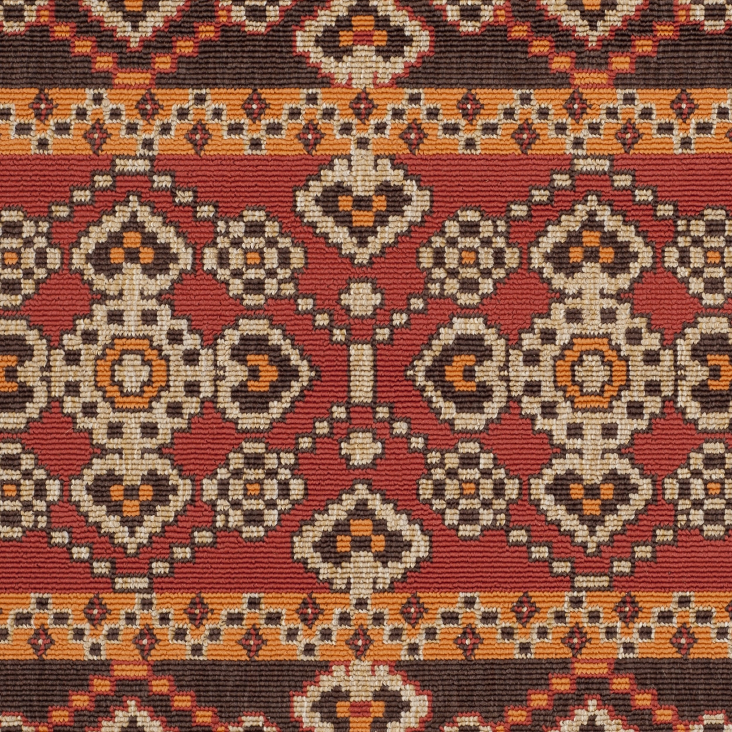 SAFAVIEH Veranda Moriah Southwestern Indoor/Outdoor Area Rug, 2' x 3'7", Red/Chocolate