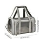 thumbnail image 4 of Bolsa de viaje portátil para transportar mascotas pequeñas, para gatos y perros, con laterales suaves, aprobada por aerolíneas, con ventanas de ventilación y correa de hombro acolchada para, 4 of 6