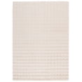 thumbnail image 2 of Safavieh Faux Rabbit Bubble Selina Solid Machine Washable Area Rug, Beige, 2' x 3', 2 of 12