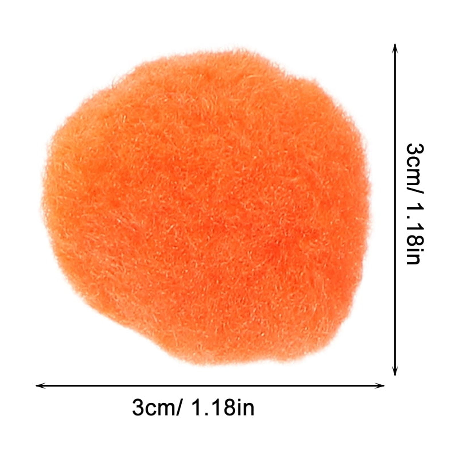 ELAYARD 1000pcs Multicolor Craft Pom Poms for Hats, Keychains, Knitting, Accessories, Decorations and More