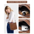 thumbnail image 2 of Set de bolsos BAVERGE de 3 piezas: bandolera, bandolera y cartera para mujer, 2 of 5