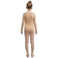 thumbnail image 3 of iiniim Girls Thermal Underwear Kids Long Johns Winter Warm Base Layer Tops with Bottoms Type A Nude 3-4, 3 of 7