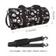thumbnail image 2 of Balery Skeleton Bolsa de Gimnasio para Mujeres y Hombres, Bolsa de Viaje Impermeable, Bolsa de Fin de Semana con Compartimento para Zapatos y Bolsillo Húmedo, 2 of 6