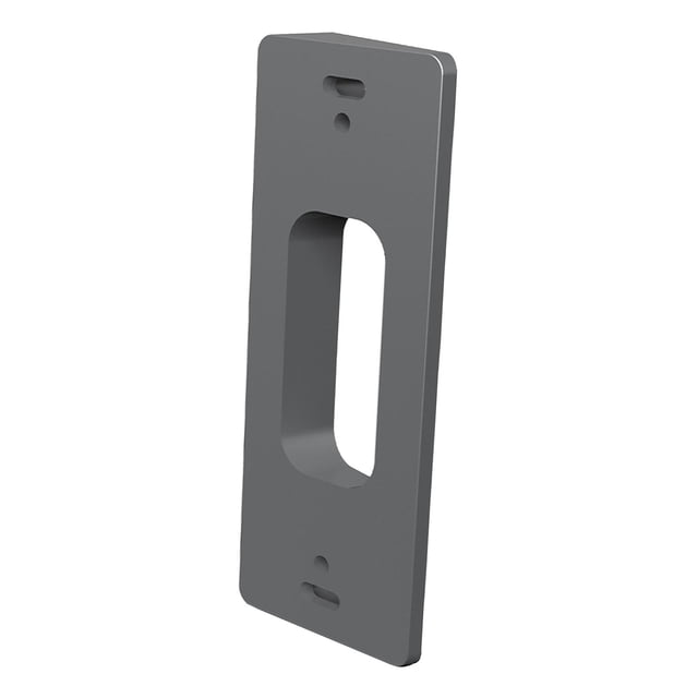 Soporte para timbre, fácil instalación, placa de montaje en ángulo ajustable, cubierta de soporte soporte izquierdo derecho